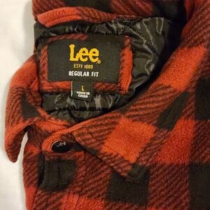 Lee Quilted Flannel Shirt Jacket – Size L